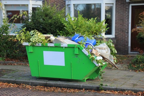 Professional removal team handling bulky waste